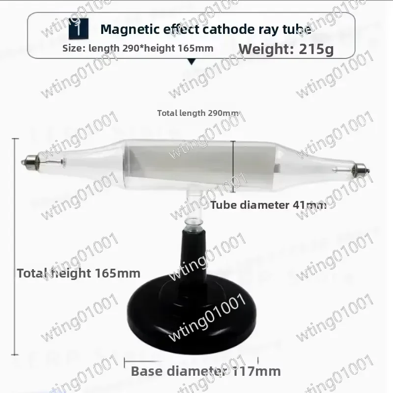 Cathode Ray Tube for Magnetic Effect Physics Experiment Teaching Demonstration Equipment