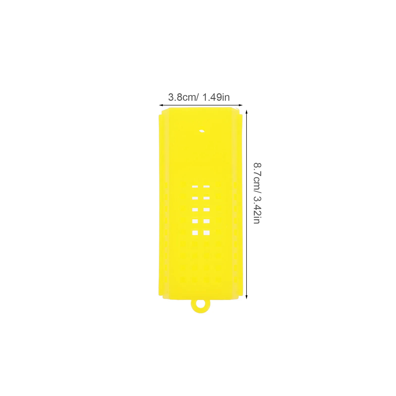 5Pcs Yellow Plastic Queen Rearing Cage Beekeeping Tool for Queen Transport Rearing and Marking Beekeeper Equipment Supplies