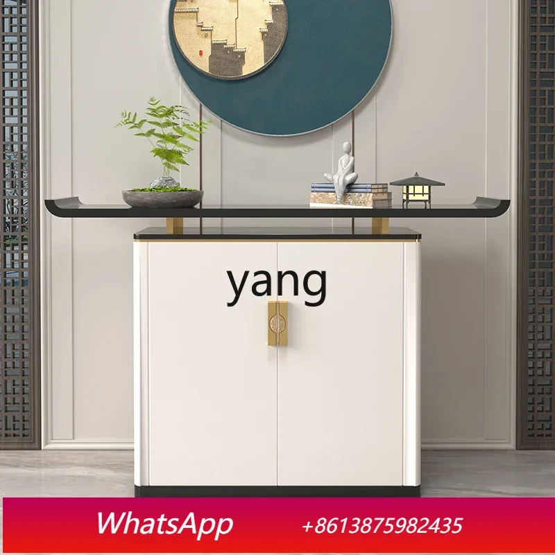 

LH New Chinese Solid Wood Xuan Tai Light Luxury Decorative Cabinet Simple Side Cabinet