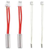 AEE9-4Pcs Heater Cartridge High Temperature Sensor Heating Tube 24V 50W Thermistor For Neptune 4 Pro/Plus/Max 3D Printer