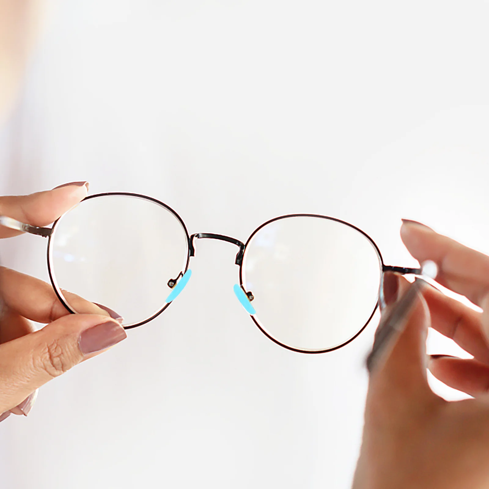 

Silicone Nose Pads For Glasses Soft Durable Eyeglass Nose Support Replacement Parts Anti-Slip Comfortable Optical