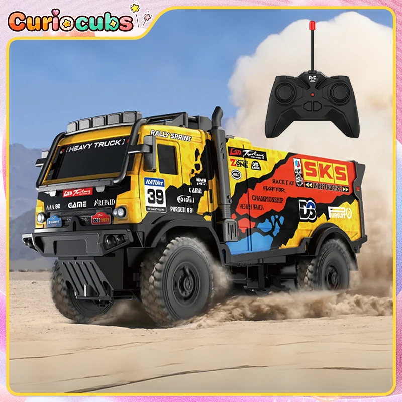 

1:35 RC Truck Remote Control Heavy Duty Racing Car Luminous Off-road Drift Truck Electric Buggy Vehicle Model Kid Birthday Gift