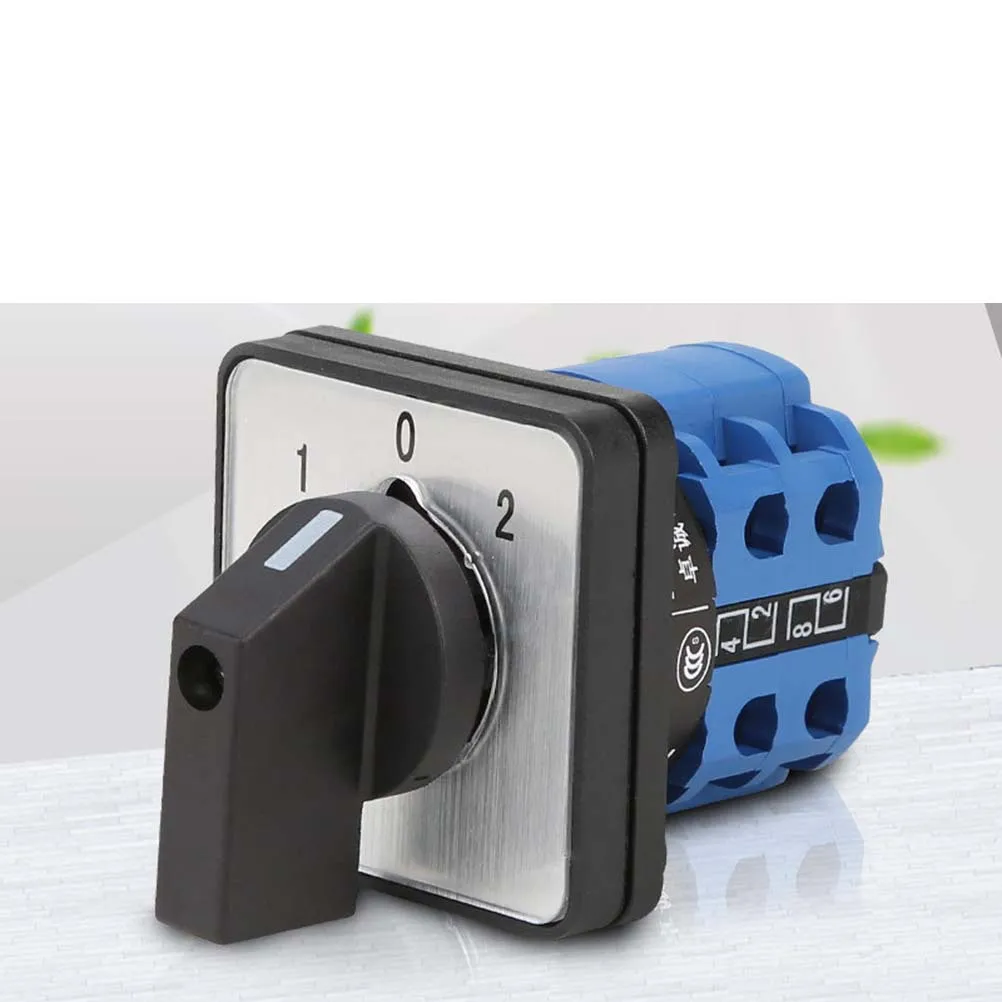 

220V 20A 3 Position Changeover Switch Compact Insulated Selector For Circuit Motor Control Test Equipment