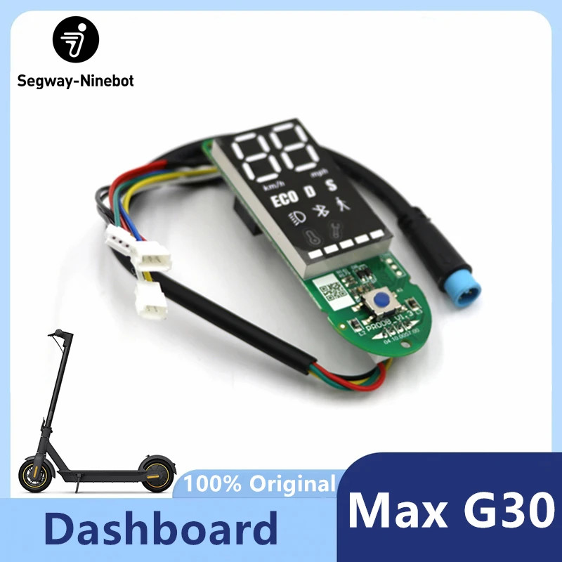 Original Ninebot by Segway Dashboard Assembly For MAX G30 G30P Smart Electric Scooter Dashboard Switch Display Accessories