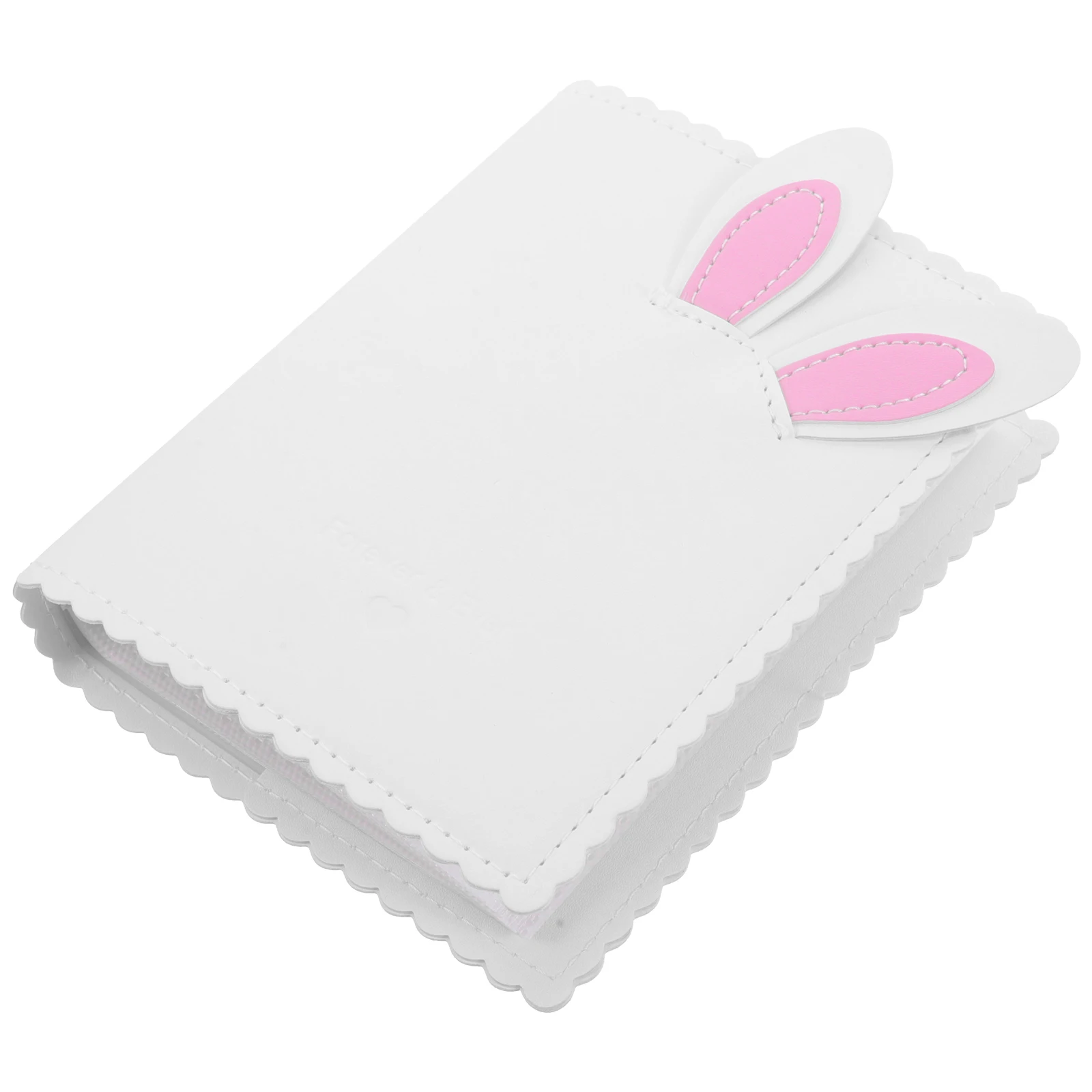 

Mini Bunny Photo Album for Girls with Adorable Design Portable Scrapbook for Kids Baby's Plastic Albums