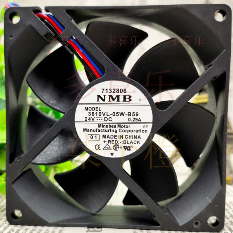 

ZMZM для NMB 3610VL-05W-B59 9025 24 В 0,29 А 9 см промышленный вентилятор охлаждения корпуса