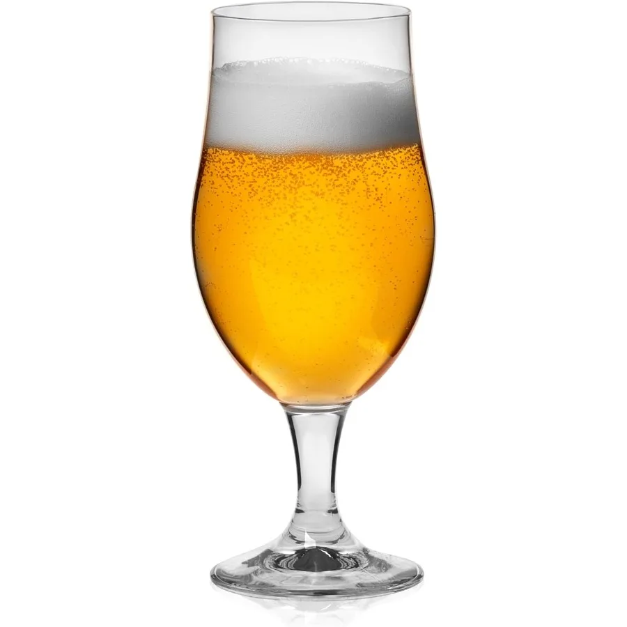 

Элегантный бельгийский набор стаканов для пива-тюльпана из 6 штук для бельгийского Ale, можно мыть в посудомоечной машине. Идеально подходит для домашнего бара и подарка.