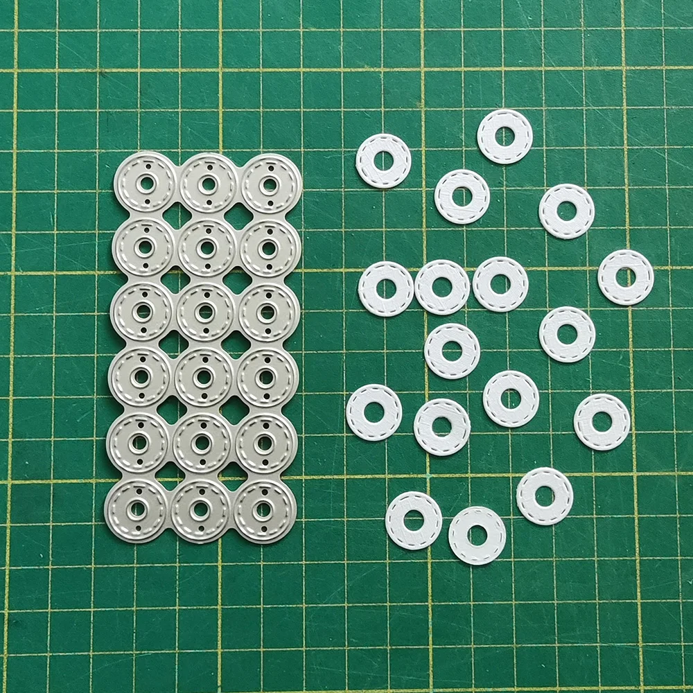 Small Circle Frame Metal Cutting Dies for DIY Scrapbook Album Paper Card Decoration Crafts Embossing 2023 New Dies