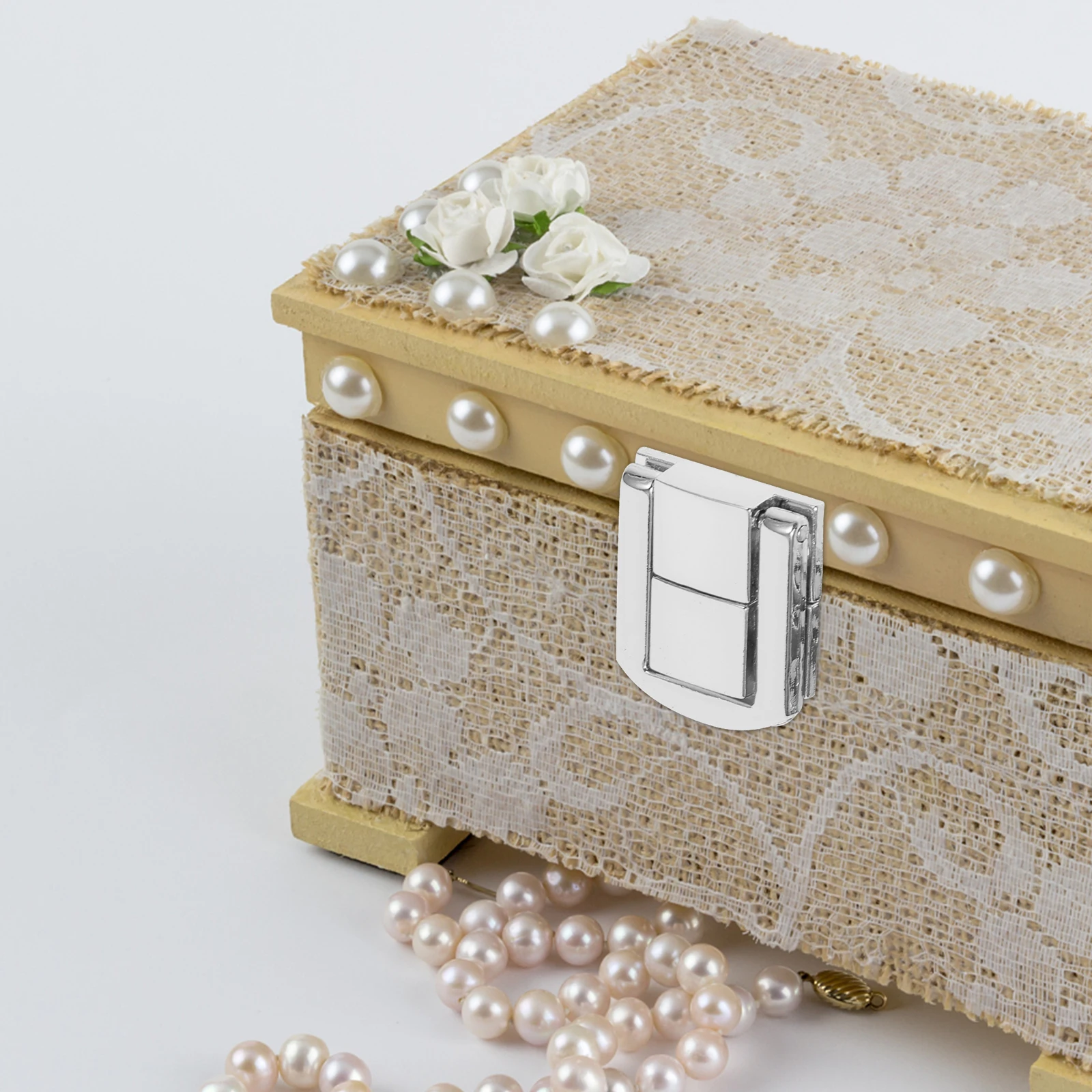 

10Pcs Zinc Alloy Toggle Lock Box Latch Heavy Duty Catch for Wooden Jewelry Gift Wine Toolbox Chest Trunk Case Hasp