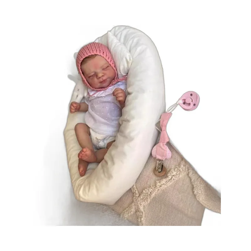 Mode 50cm Ganzkörper weiches Silikon Vinyl wieder geborenes Kleinkind Mädchen hübsche Prinzessin lebensechte Baby puppe Weihnachts geschenk für Grils Spielzeug