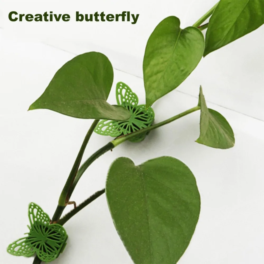 Shaped Vine Clips Fixed Hook Bracket Flowers Holder Hooks Plants Bracket Wall Vines  Fixture Plant  Support Plant Climbing Clip