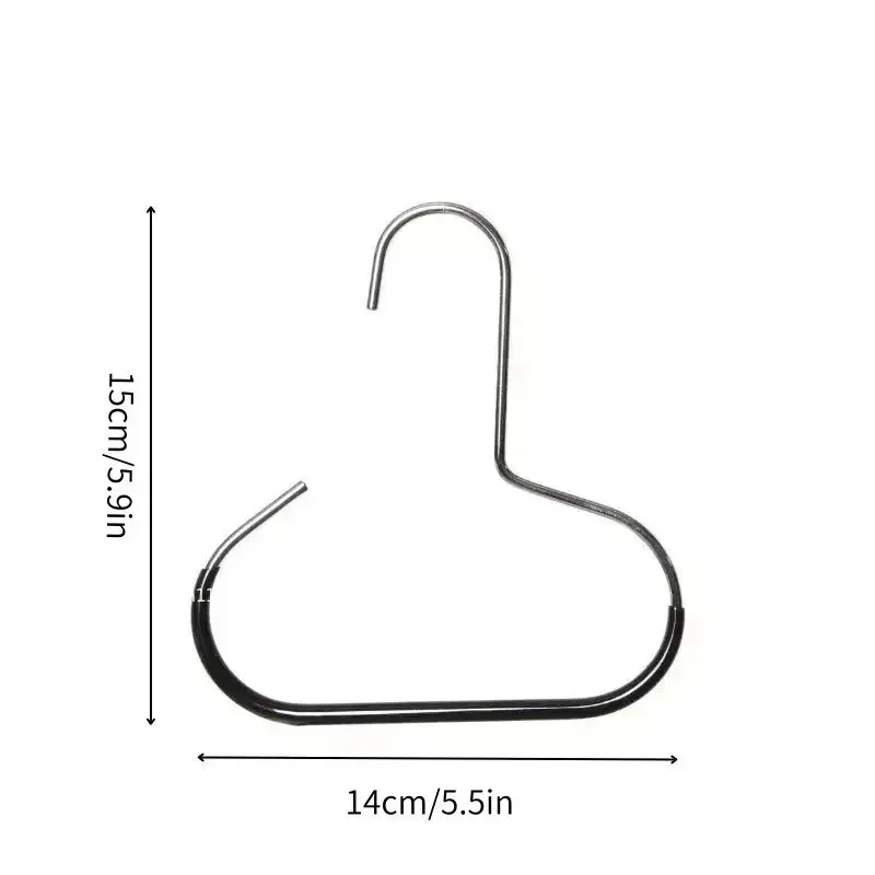 1/10/15/20/30/50pcs Durable Circle Ring Hat Hanger Non-marking Non-slip Hat Storage Hook Scarf Towel Tie Hanging Rack