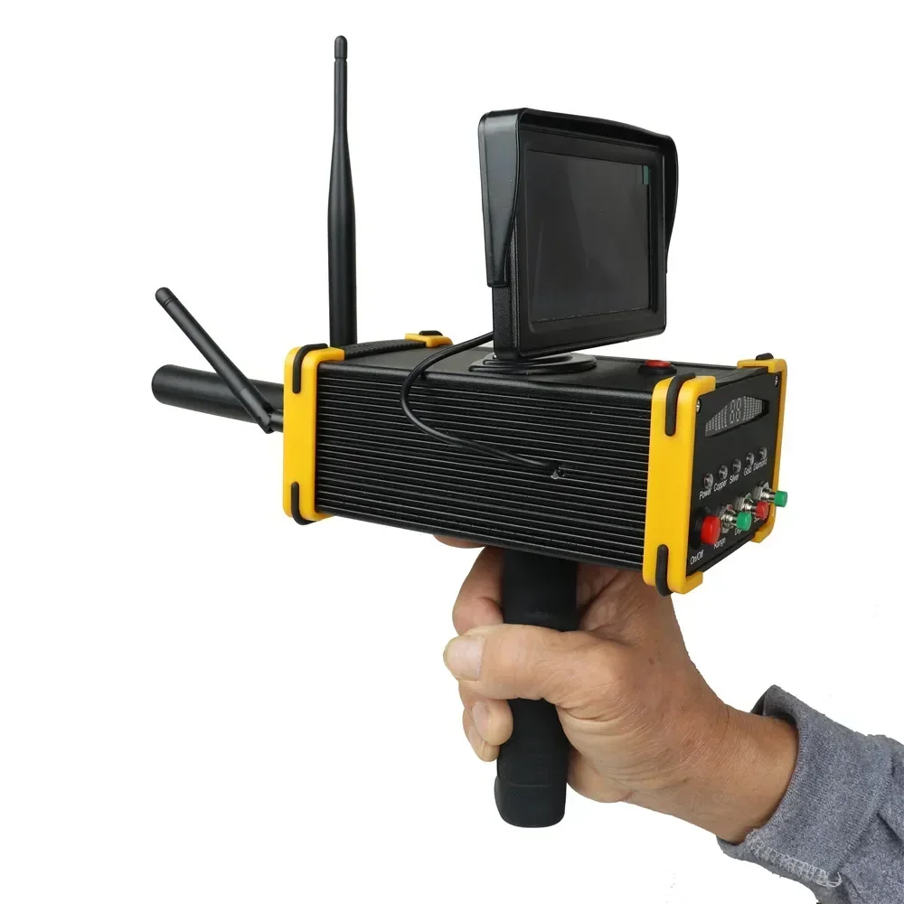 

Металлоискатель золота 3D дальнего действия подземный Золото Серебро Алмазный драгоценный камень Диапазон обнаружения 100 м Глибина 15 м Поиск золота