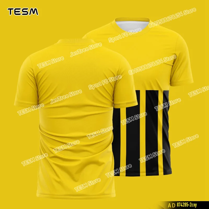 

TESM Parent-Child Sports T-Shirts Summer Breathable Short-Sleeved Men Sublimation Printed Jerseys Couple T-Shirts Party Tops