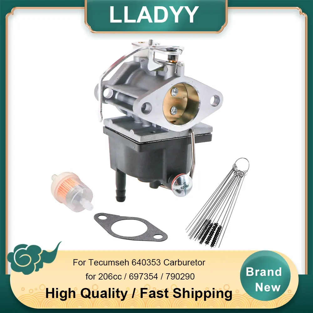 

Replacement Carburetor Kit 640353 for Tecumseh OH318 OHM90 - Replaces 640289 640328