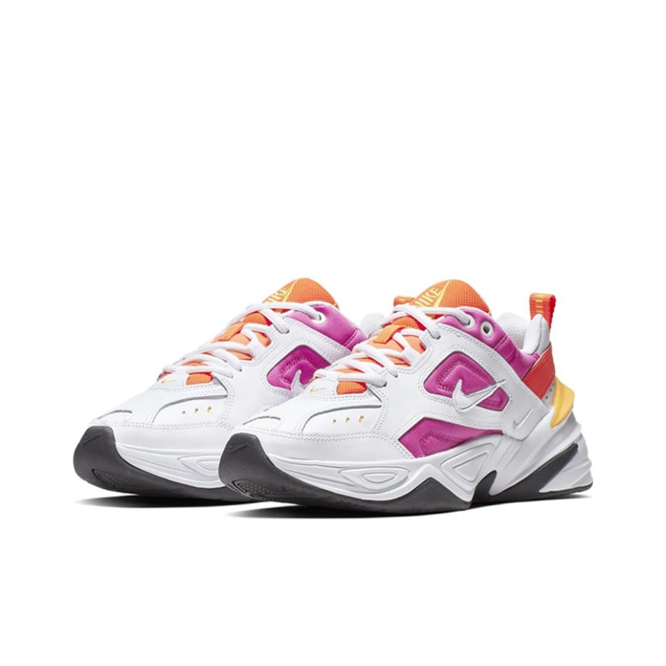 Original Nike M2K Tekno White/Light Color For Women Only Running Dad Low-top Casual Shoes Sneakers AO3108-104