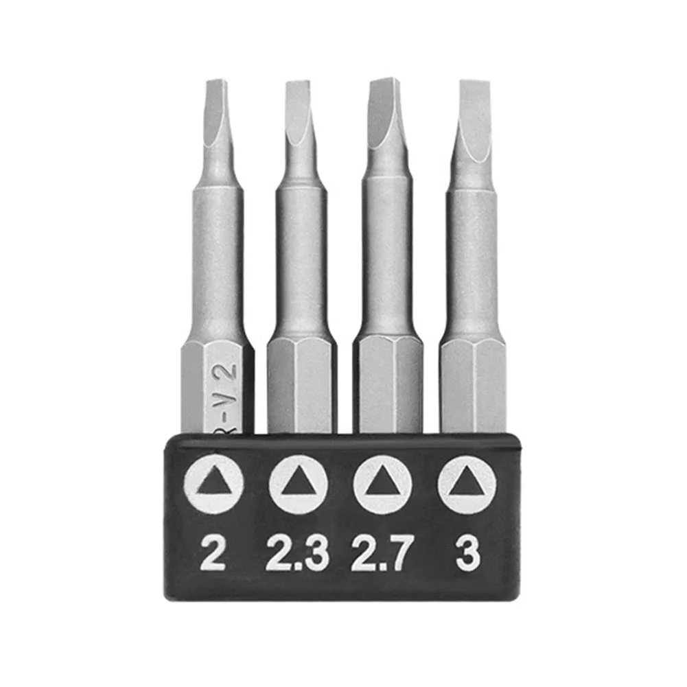 Special-shaped Screwdriver Bit 4/5 Pcs 6.35mm（1/4inch）handle Three Points Y Type/U Type High Quality Brand New