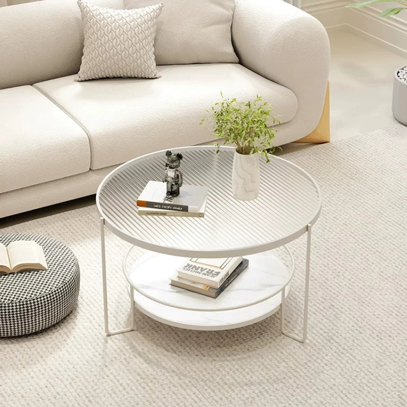 Luxury Easthetic Salon Coffee Table Glass Minimalist Occasional Patio Coffee Table Nordic Commercial Mesas De Jantar Furniture view 3