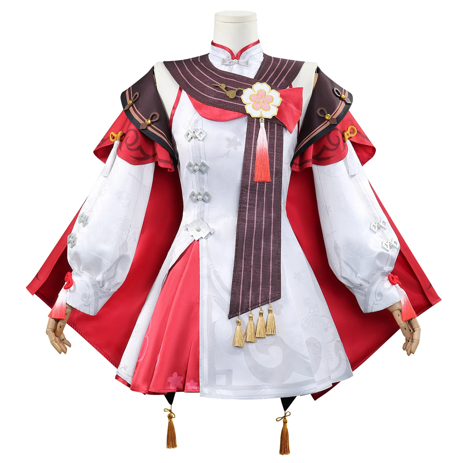 Genshin Impacthai Light Festival Cos Walnut Xiangling Suki Snow Red Cosplay Animation Clothing Game Cute Suit