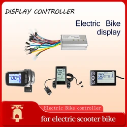 36v 48v 60v 750w 500w Electric Bike Brushless Motor Controller with LCD Display Electric Bicycle Scooter E-bike Parts