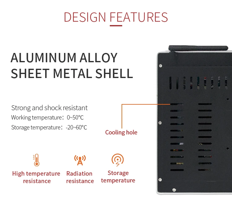 Hot Selling Industrial Touch Screen Embedded Panel PC 12.1 inch Panel PC HMI