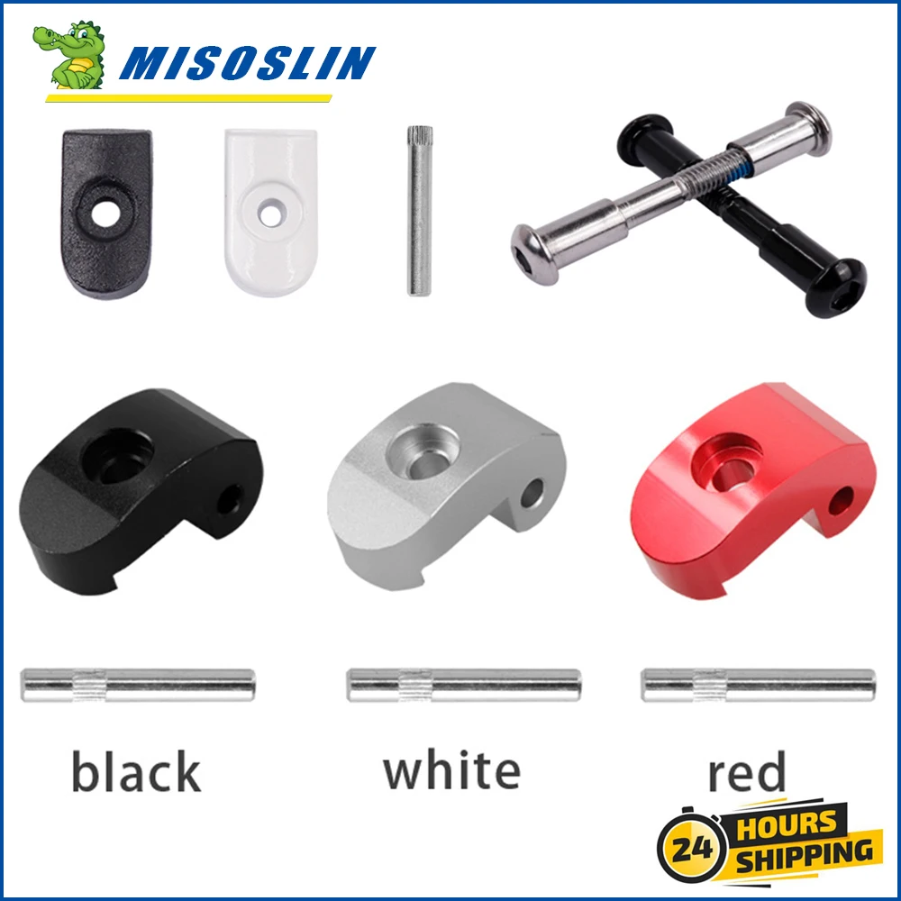 For Xiaomi M365/Pro Reinforced Aluminium Replacement Lock Hinge Latch Electric Scooter Reinforced Folding Hook Plus Cycling Part