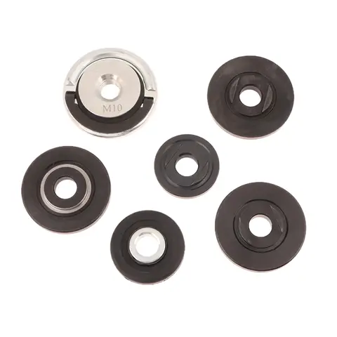M10 퀵 릴리즈 셀프 잠금 앵글 그라인더 내부 외부 플랜지 너트 액세서리 나사 공구 (20mm 및 22mm 보어 커팅 디스크용)