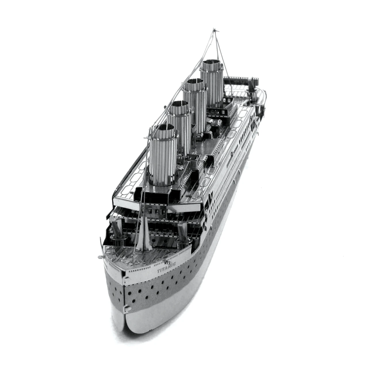 Titanic 3D Metal Puzzle Model Kits DIY Laser Cut Puzzles Jigsaw Toy For Children image 2
