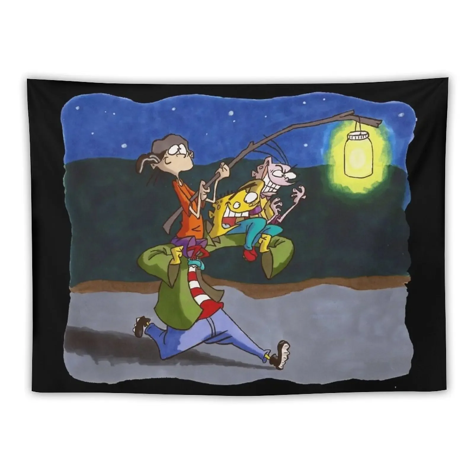 Ed Edd n Eddy Tapestry Carpet On The Wall Wall Deco Tapestry