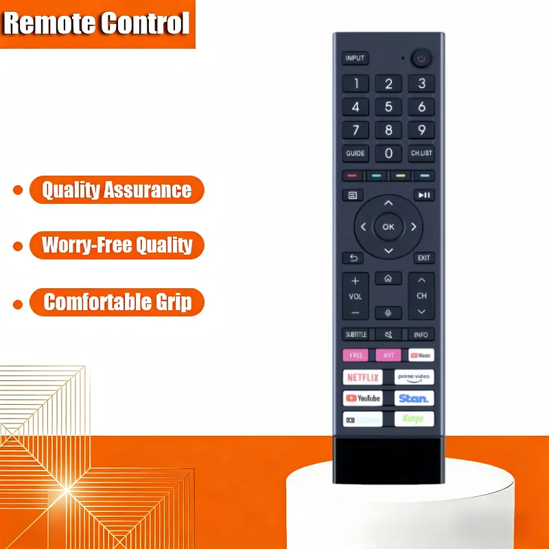 

New Spot Goods Remote Control Compatible with Hisense TV ERF2I36H Spare Parts No Voice Feature