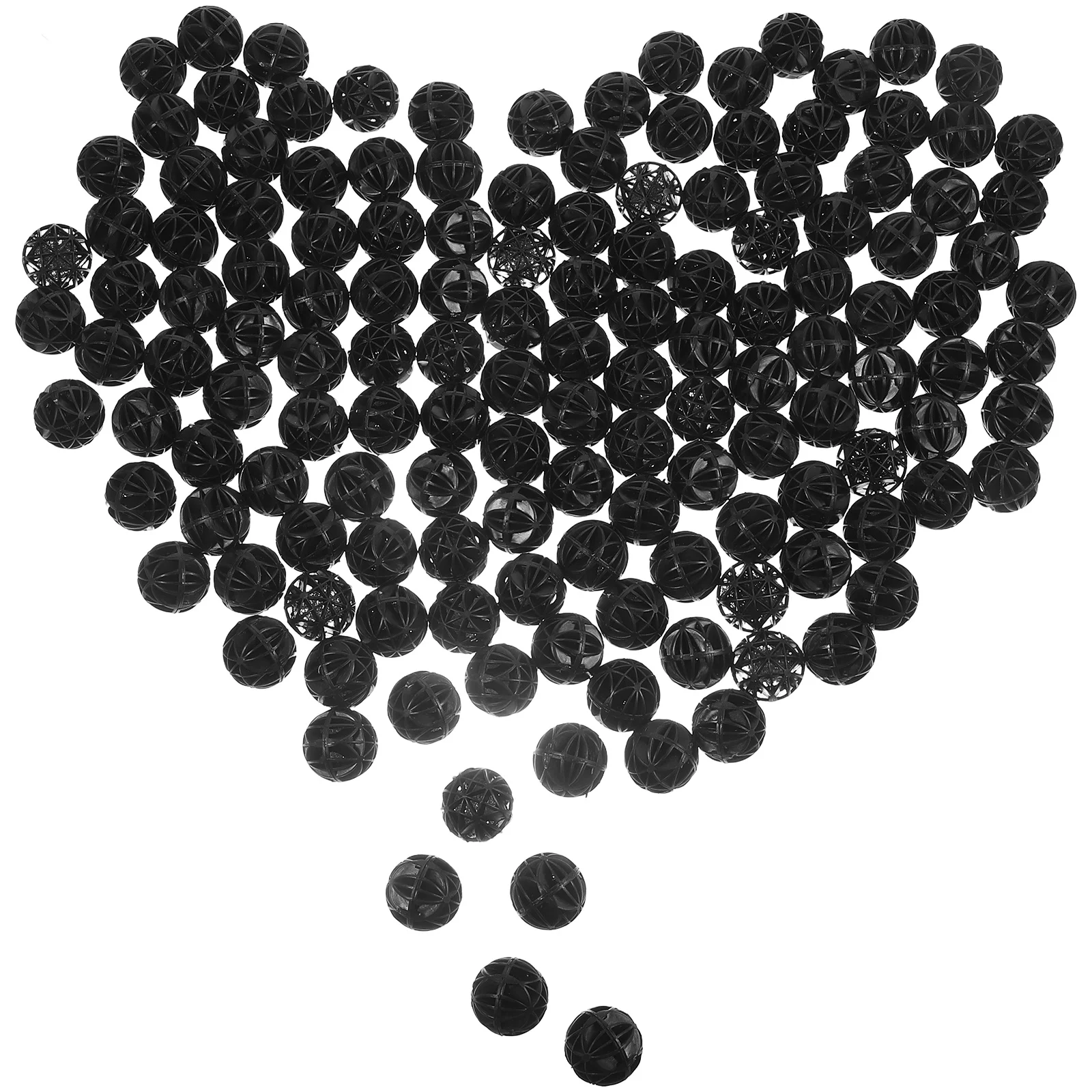 200Pcs Bio Balls Filter Media Aquarium 26mm Plastic High Performance Oxygenation Fish Tank Freshwater Saltwater Reef - Image 4