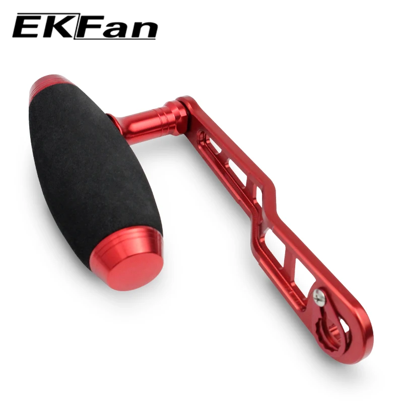 

Ekfan EVA knob+120M Aluminum Alloy Handle for DAI&SHI DIY Baitcasting Fishing Reel Handle Fishing Reel Sleeve Length 120MM