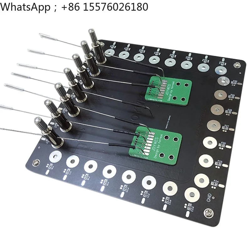 Data Recovery Probe Fixture Flying Wire Debug Board Compatible with PC3000F-E SSD Memory Card Chip Reader