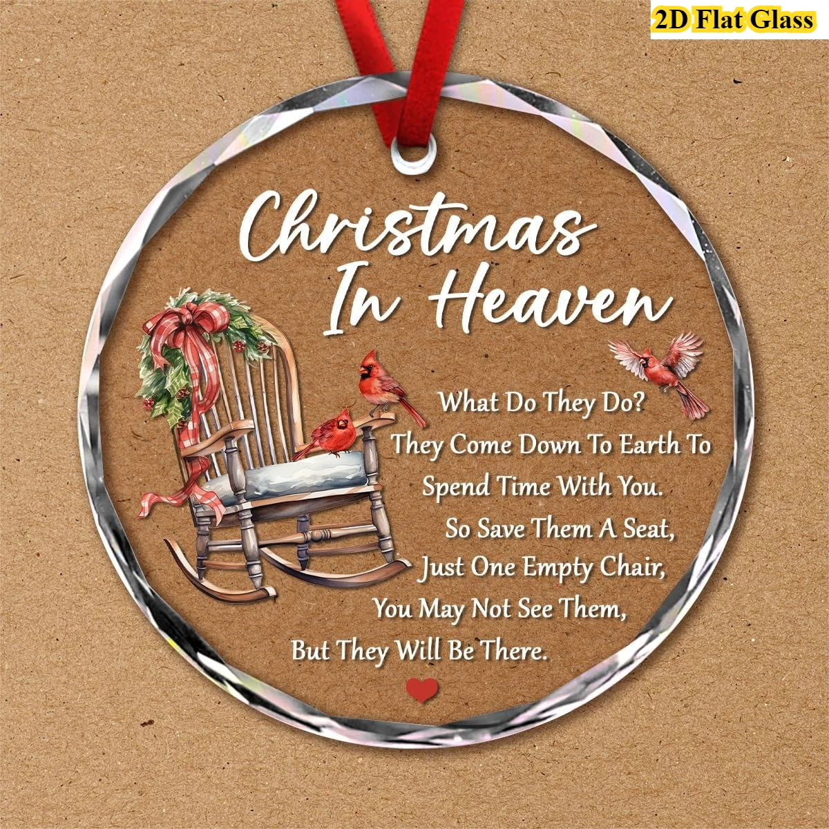 

2D плоский, 1 памятный орнамент ангела/вова - стеклянный сувенир, похоронный подарок для паурительных семей, стеклянный сувенирный материал