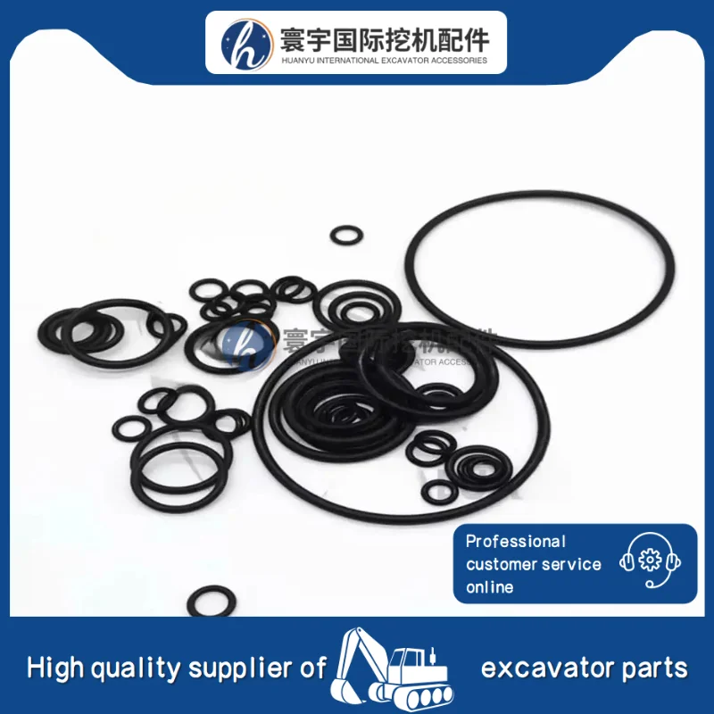 

TALUADA Excavator Parts Compatible with Sany SY135 Hydraulic Cylinder Repair Main Pump Seal Kit SY215 Hydraulic Pump Seal Kit