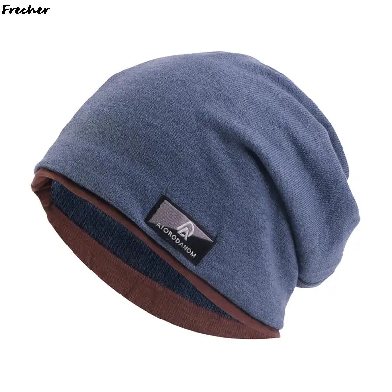 Zimowe luźne kapelusiki dziecięce modne męskie ciepłe czapka beanie luźne nakrycia głowy Hip Hop wiosna ciepły zamsz Casual Gorras