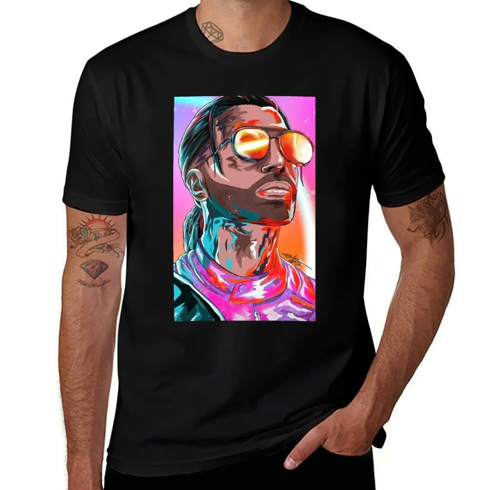 

Ademo T-Shirt heavyweights vintage t shirts anime figures Men's clothing