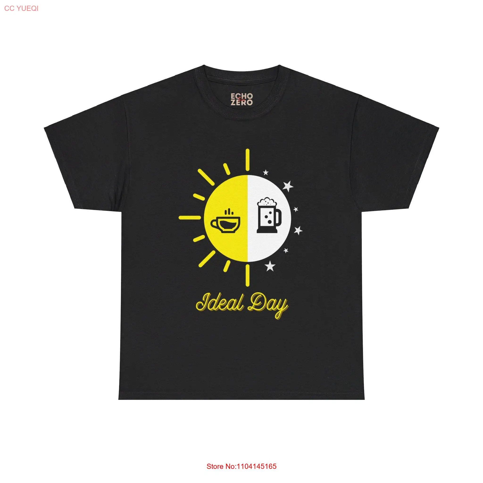 T Shirt for Ideal Day Multicolor Dark long or short sleeves