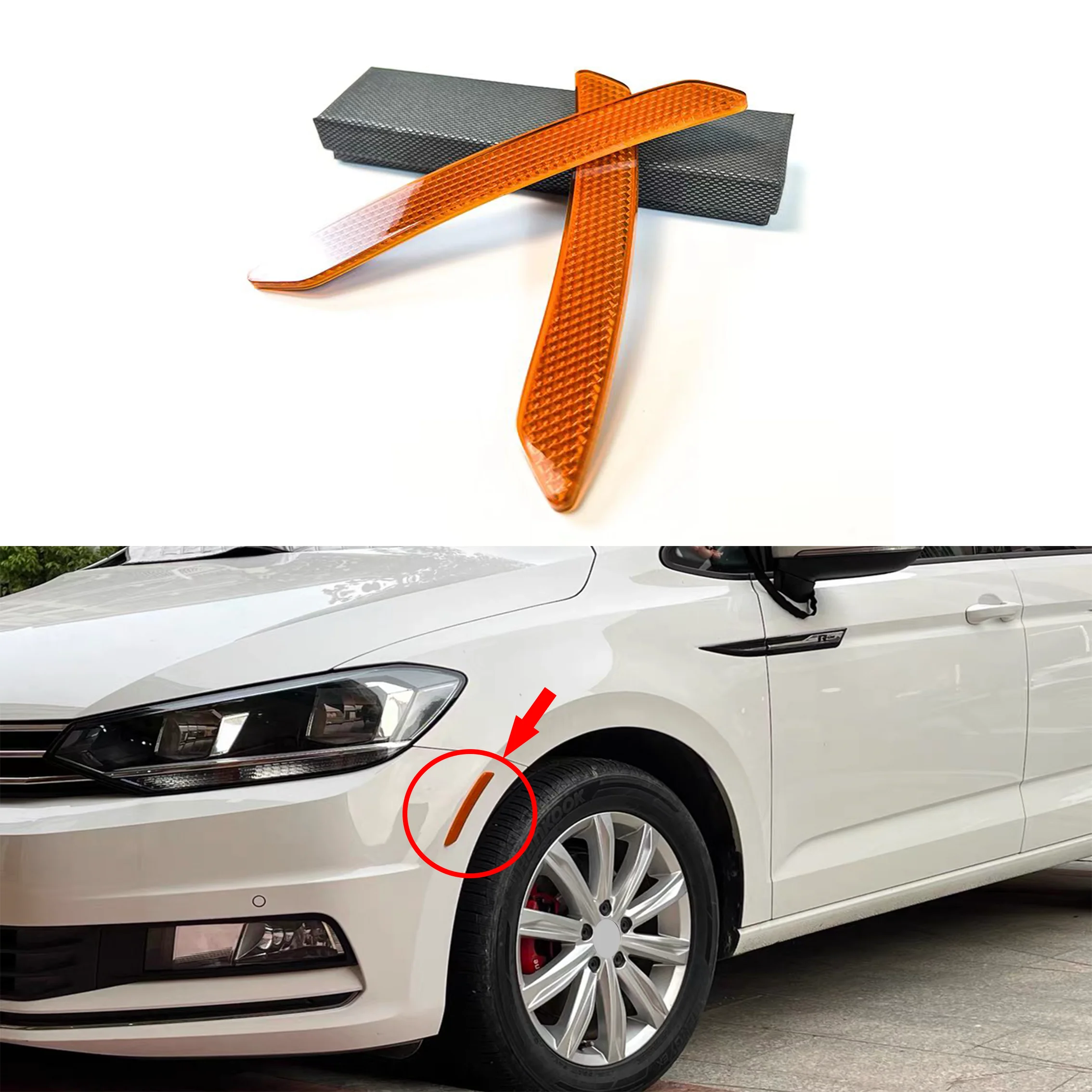 2szt Naklejka odblaskowa na samochód Naklejki na drzwi samochodu Naklejka ostrzegawcza Taśma odblaskowa Paski 3 kolory Znak bezpieczeństwa Naklejki odblaskowe Auto