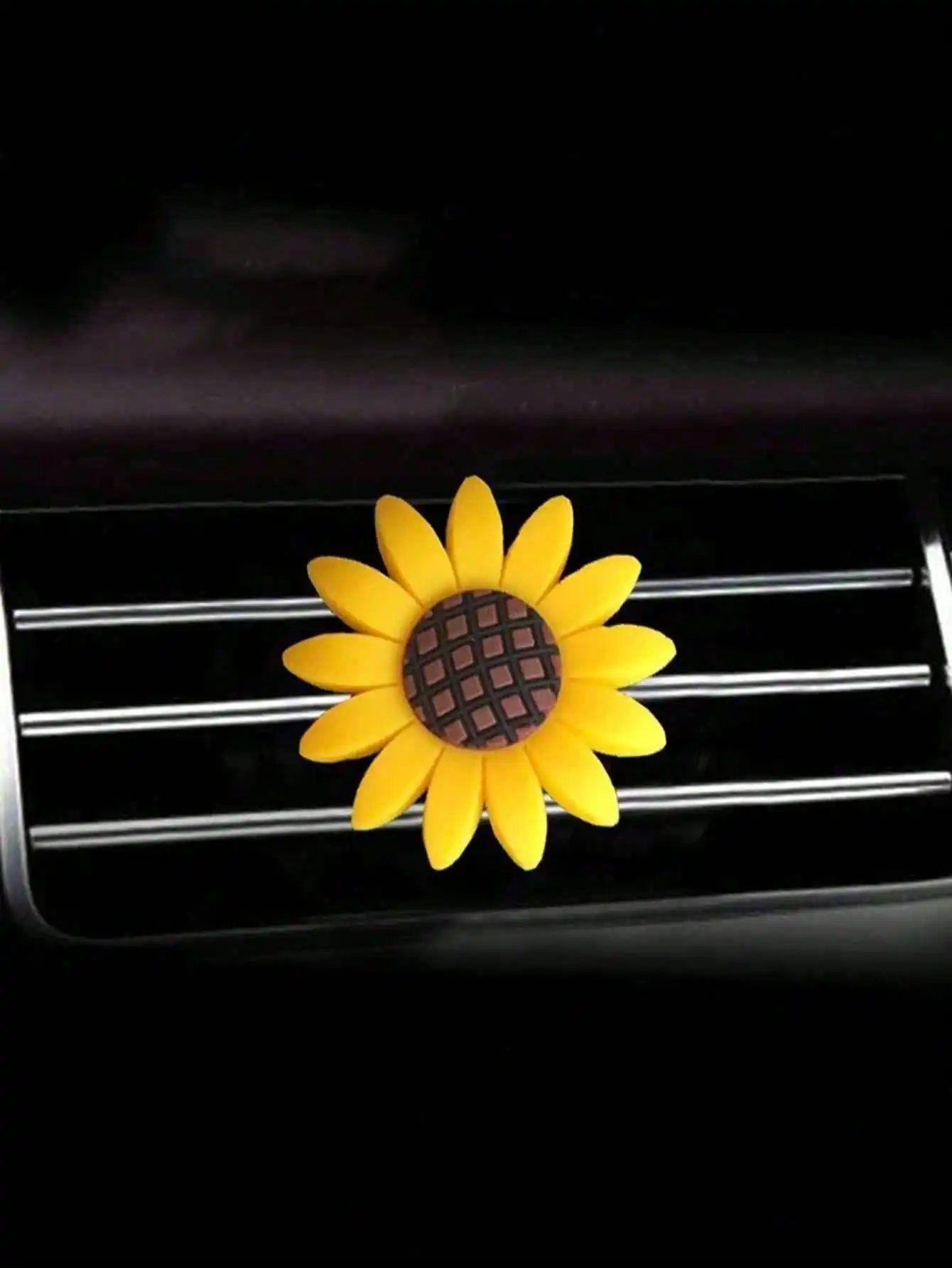 1Pc Car Air Outlet perfume Sunflower Air Outlet Car perfume (The Fragrance Dissipation Time Varies In Different Enviro