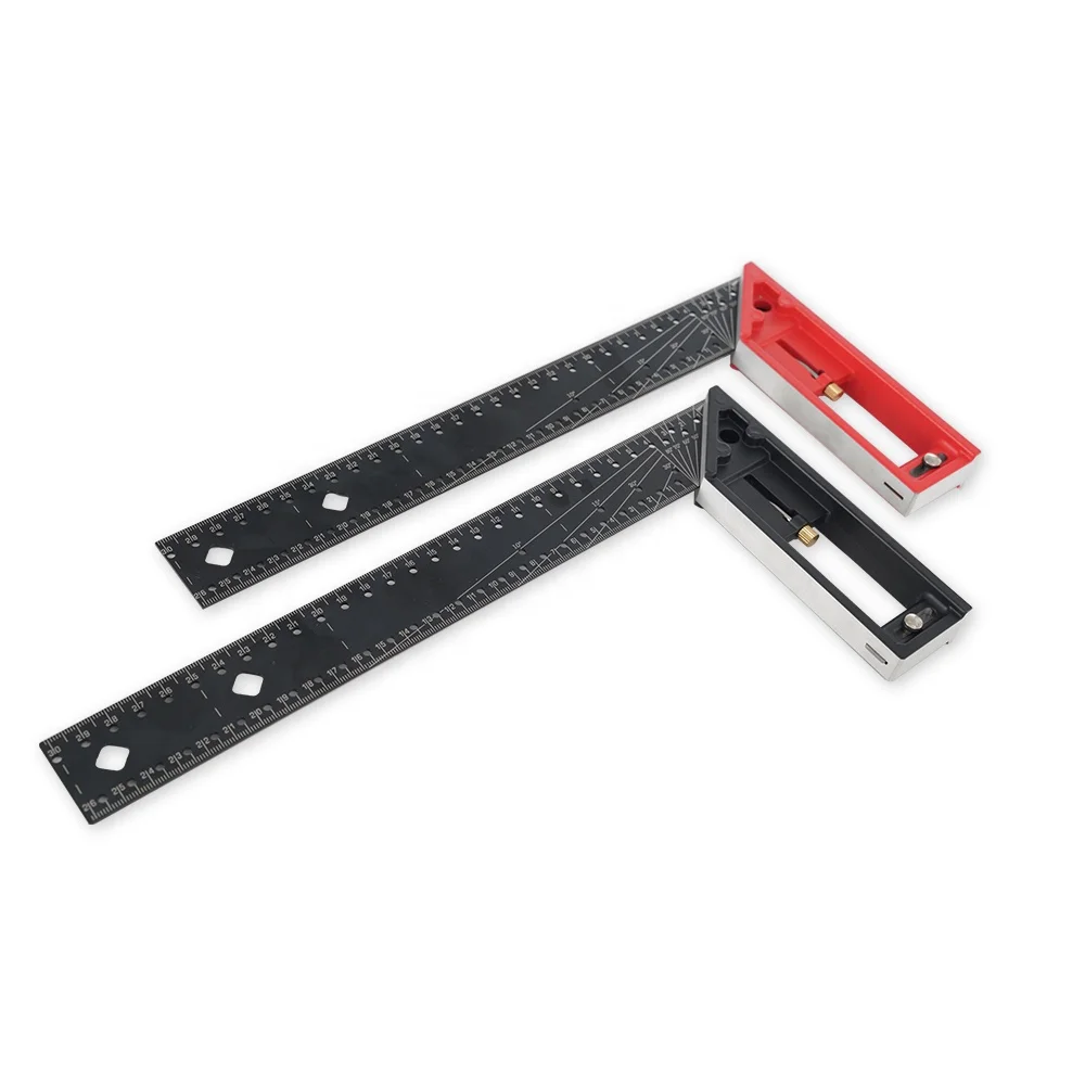 

2026 Model 250/300/350mm Try Square Aluminum Handle/Professional Woodworking Square