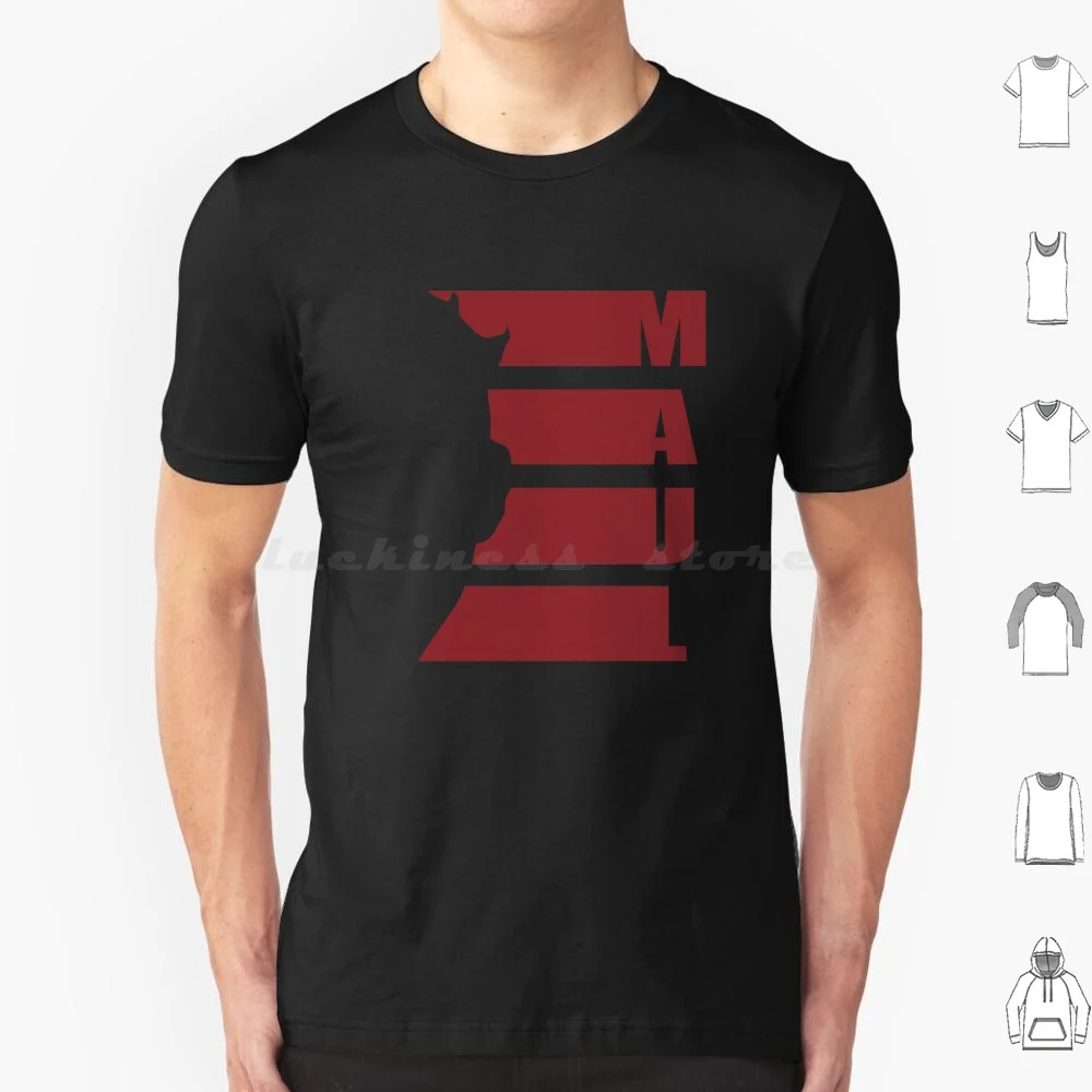 Maul T Shirt Big Size 100% Cotton Sith Jedi Lightsaber Sci Fi Science Fiction Maul Darth Darth Maul Film Cinema Phantom Menace