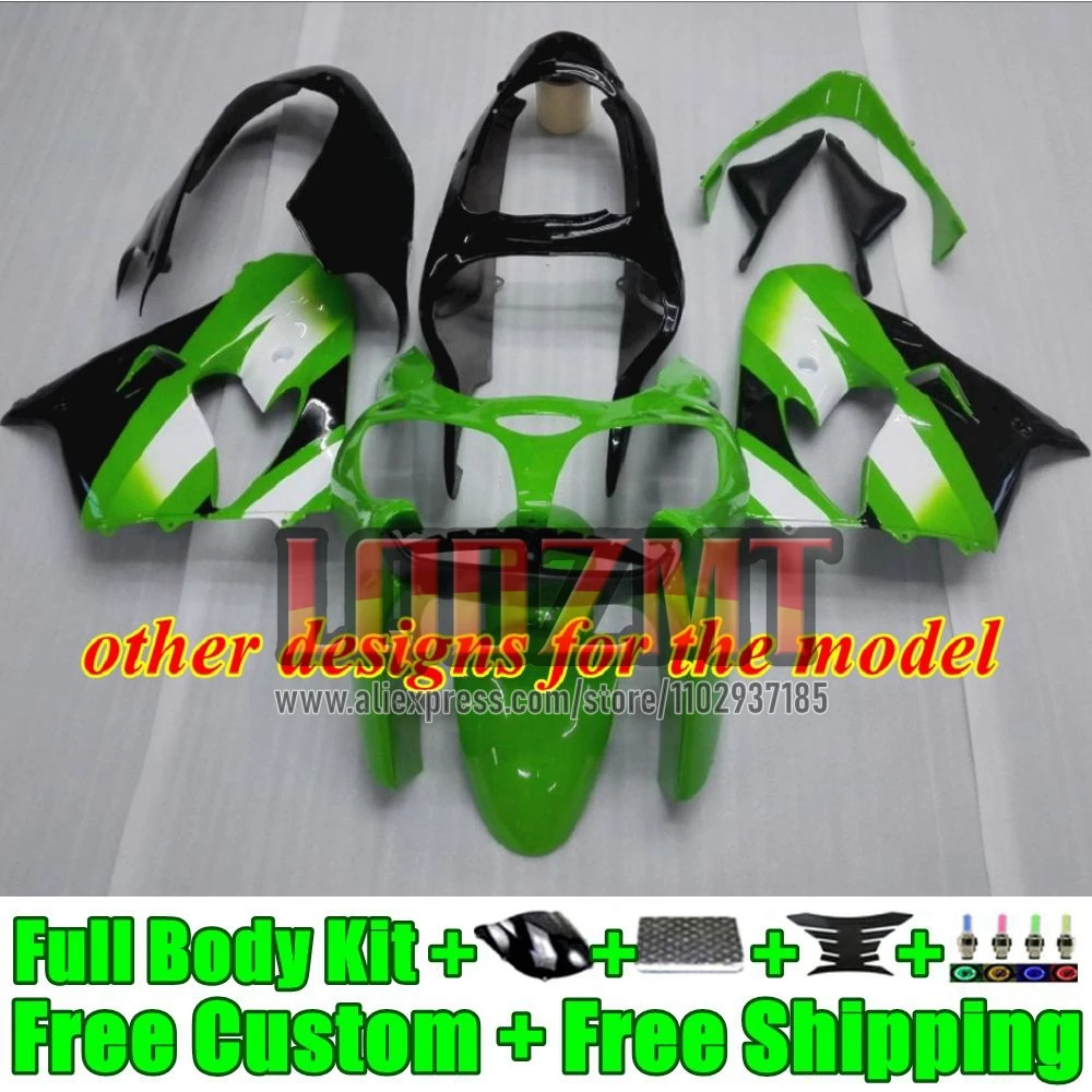 Injection Frame For KAWASAKI green stock NINJA ZX-9R ZX9 ZX 9R 9 R 48No.29 900 CC 900CC ZX9R 2002 2003 ZX900 02 03 OEM Fairing