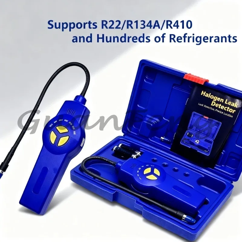 For RLD-382P Electronic Refrigerant Leak Detector, Automobile Air Conditioning Refrigerant Gas Automatic Leak Detector