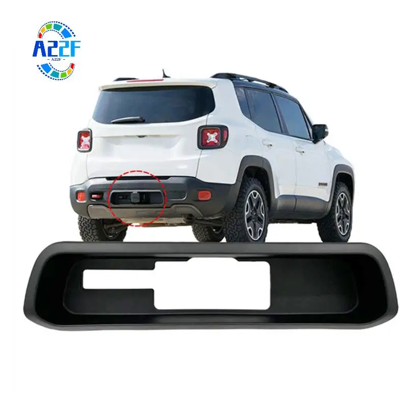 

A22F-Car Trailer Hitch Cover Bezel 5VX02LXHAA For Jeep Renegade 2015-2023 Car Accessories Trailer Cover Panel