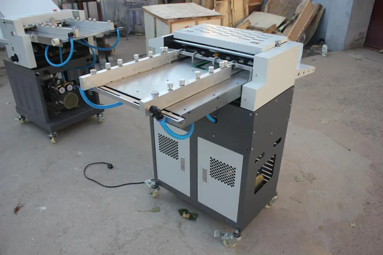 ماكينة ثقب الورق الكهربائية الأوتوماتيكية الصغيرة مقاس A3، قاطع طوابع البريد للوازم المكتبية والمدرسية #1