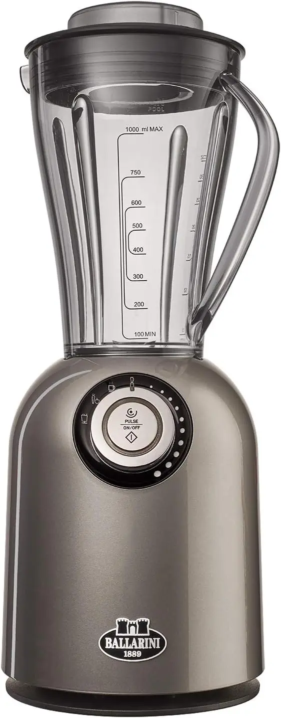 เครื่องปั่นแบบตั้งโต๊ะ Tesoro - สีเทาเมทัลลิก ผลิตในอิตาลี