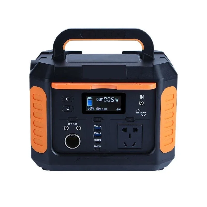 Outdoor Portable Power Station Lithium 500W 1000W Camping Solar   Generator  