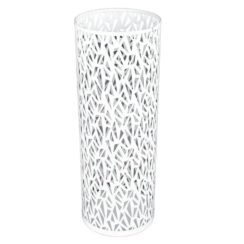 

A24F-Entrance Umbrella Stand Hollow Freestanding Round Umbrella Stand Storage Box Suitable For Home Hotel Office Decoration