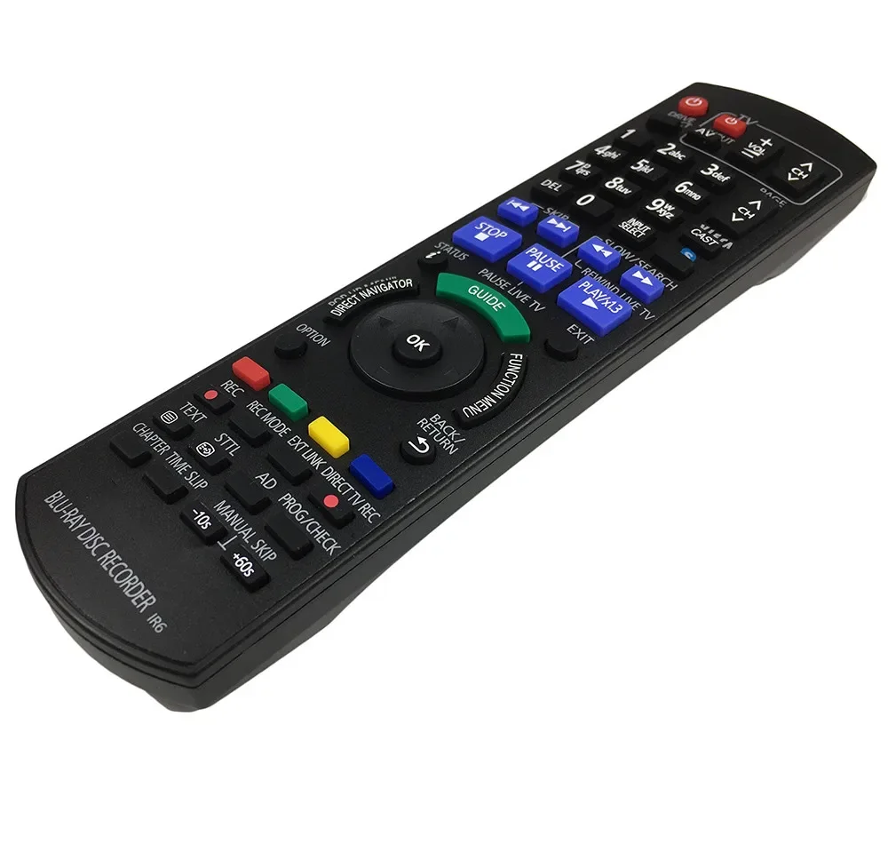 

Remote Control For Panasonic DMRPWT500, DMRPWT500GL, DMR-PWT500, DMR-PWT500GL, Blu-ray Disc Recorder